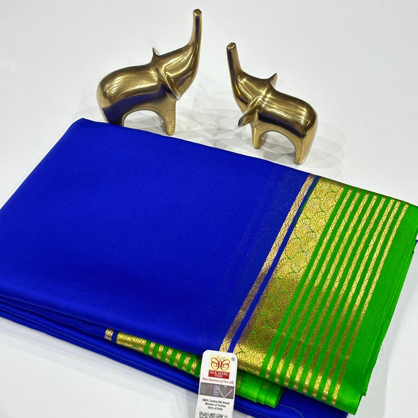 Pure Mysore Crepe Silk Saree