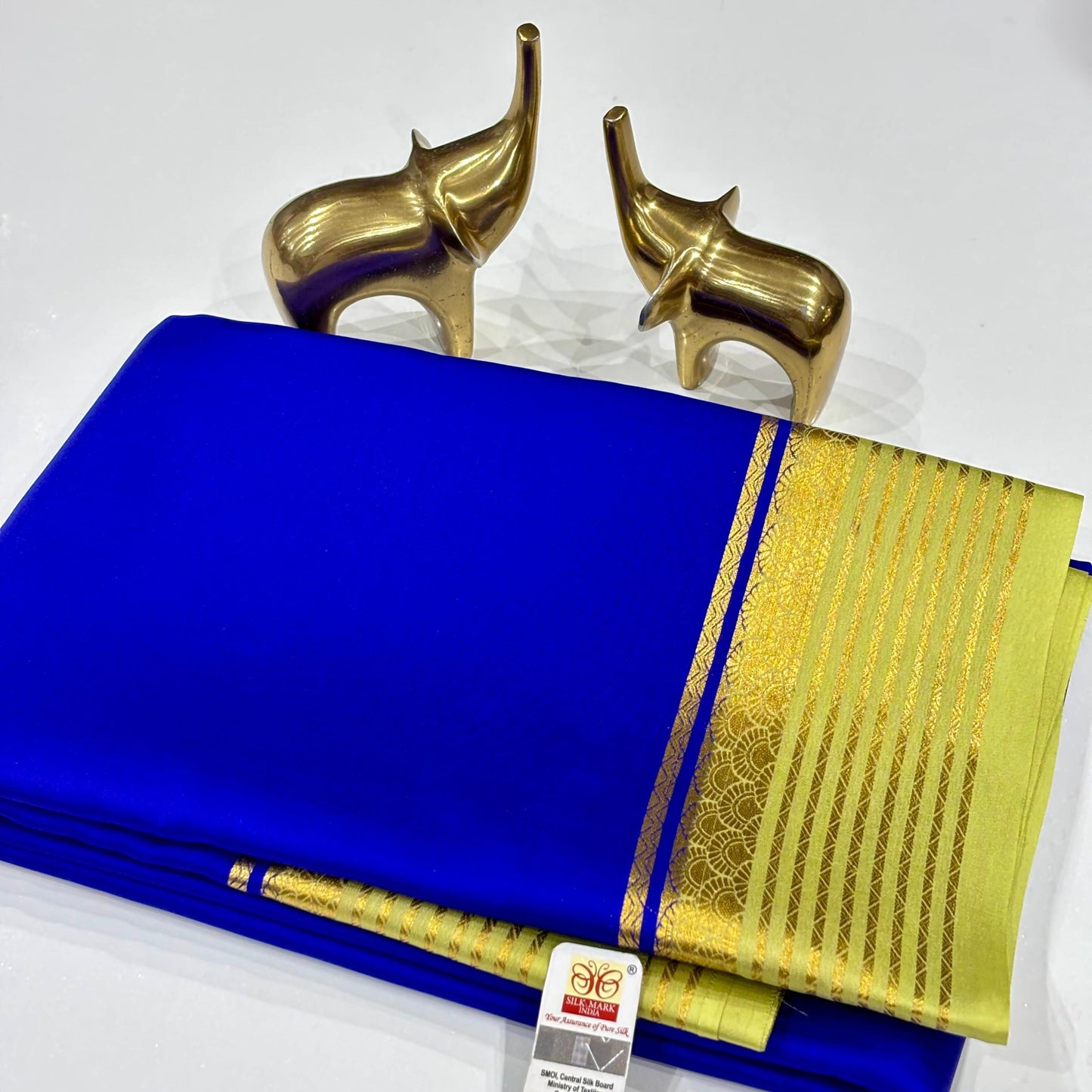 Pure Mysore Crepe Silk Saree