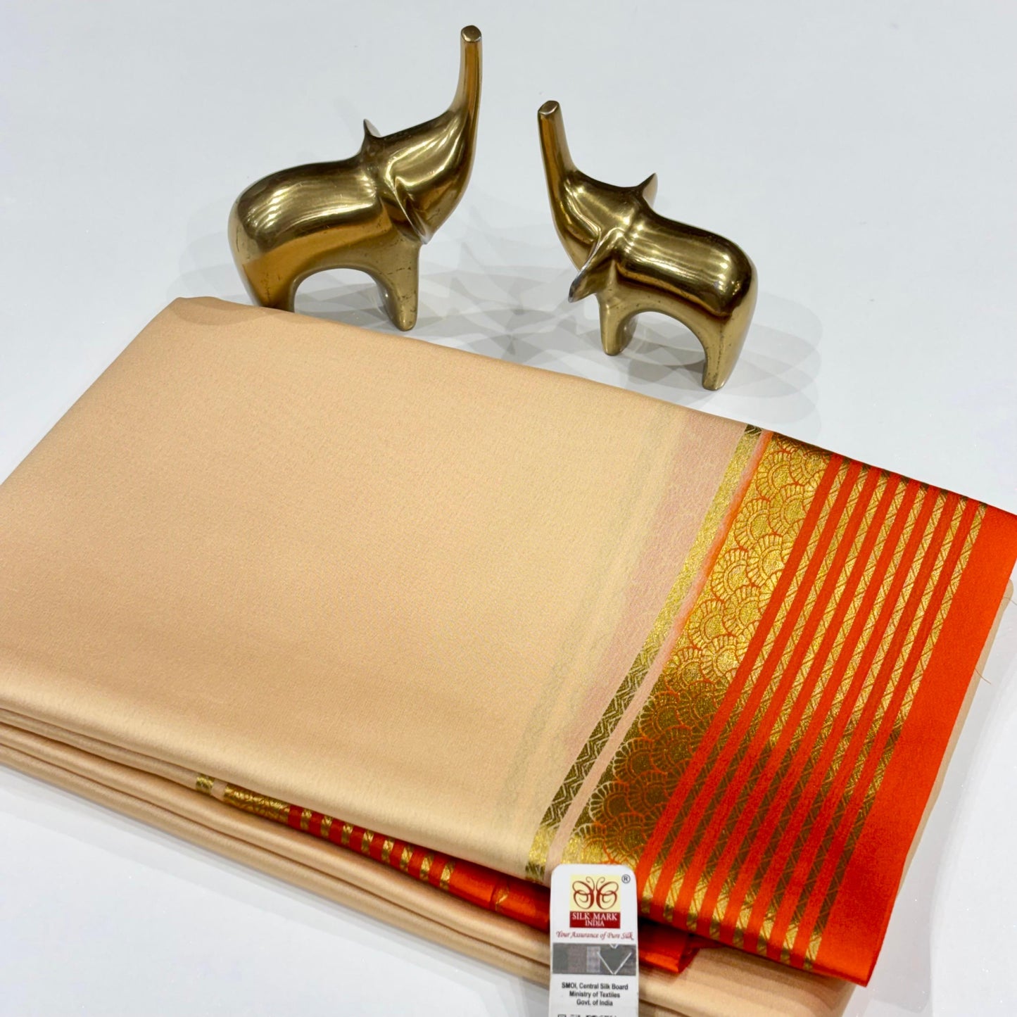Pure Mysore Crepe Silk Saree