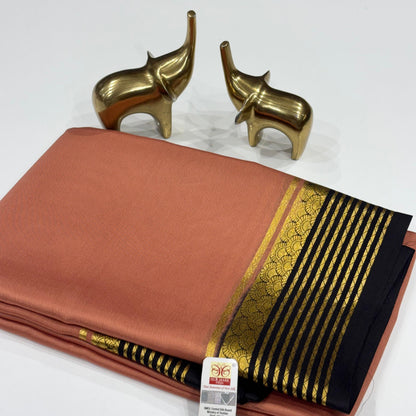 Pure Mysore Crepe Silk Saree