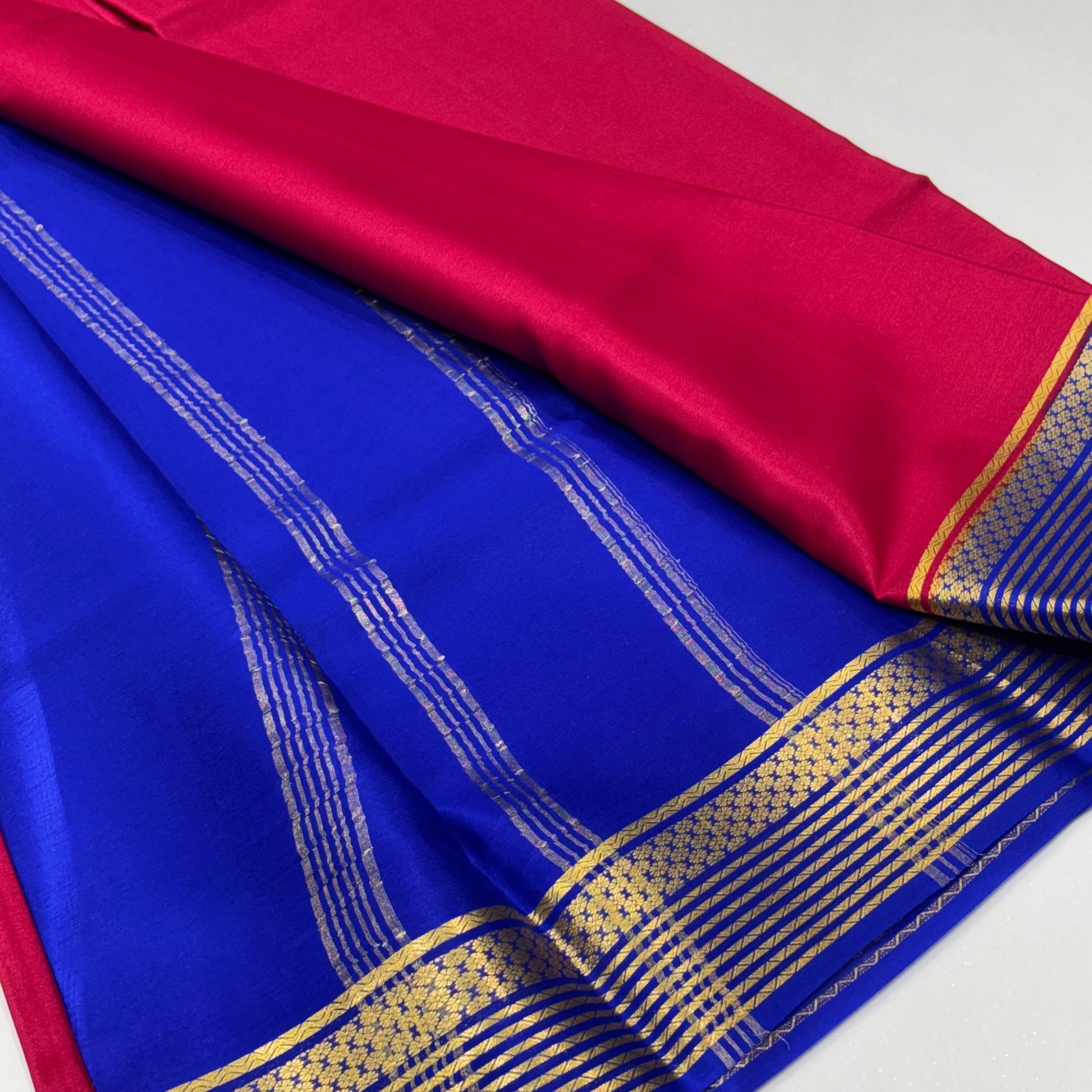 Pure Mysore Crepe Silk Saree