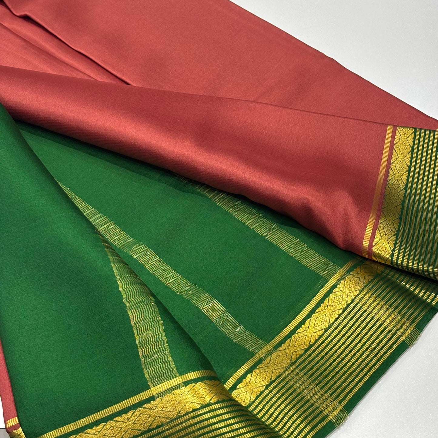 Pure Mysore Crepe Silk Saree