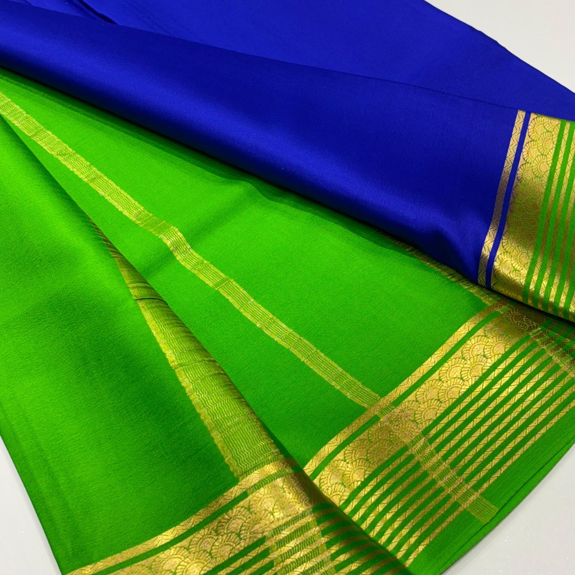 Pure Mysore Crepe Silk Saree
