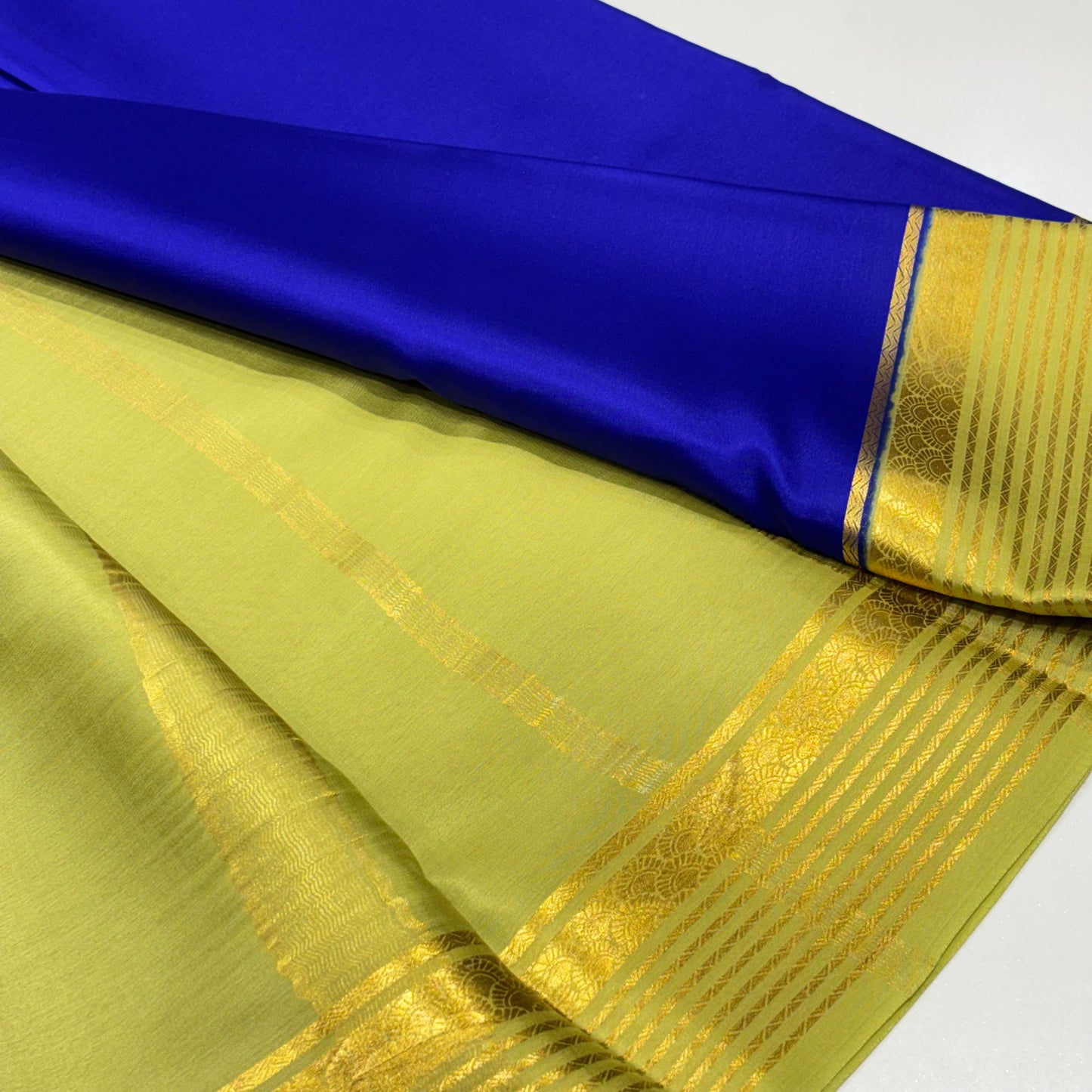 Pure Mysore Crepe Silk Saree