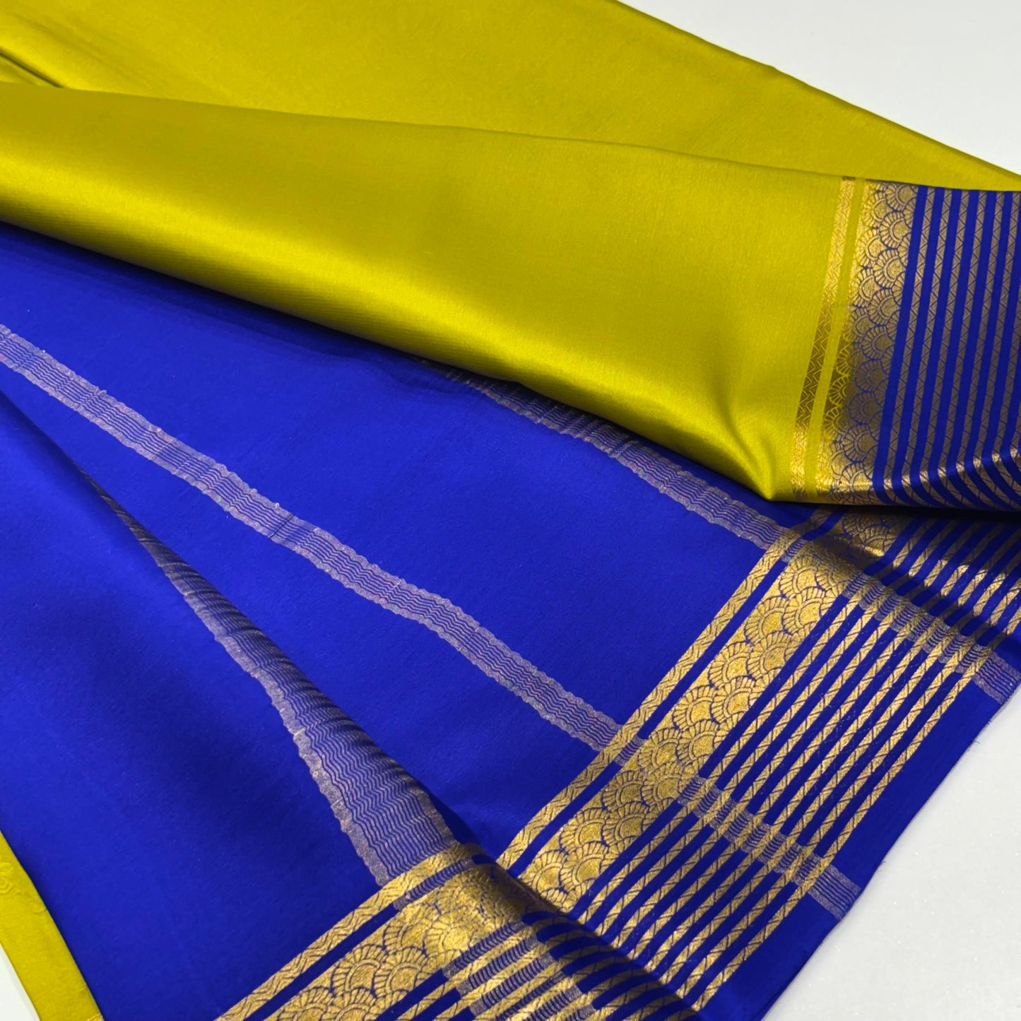 Pure Mysore Crepe Silk Saree