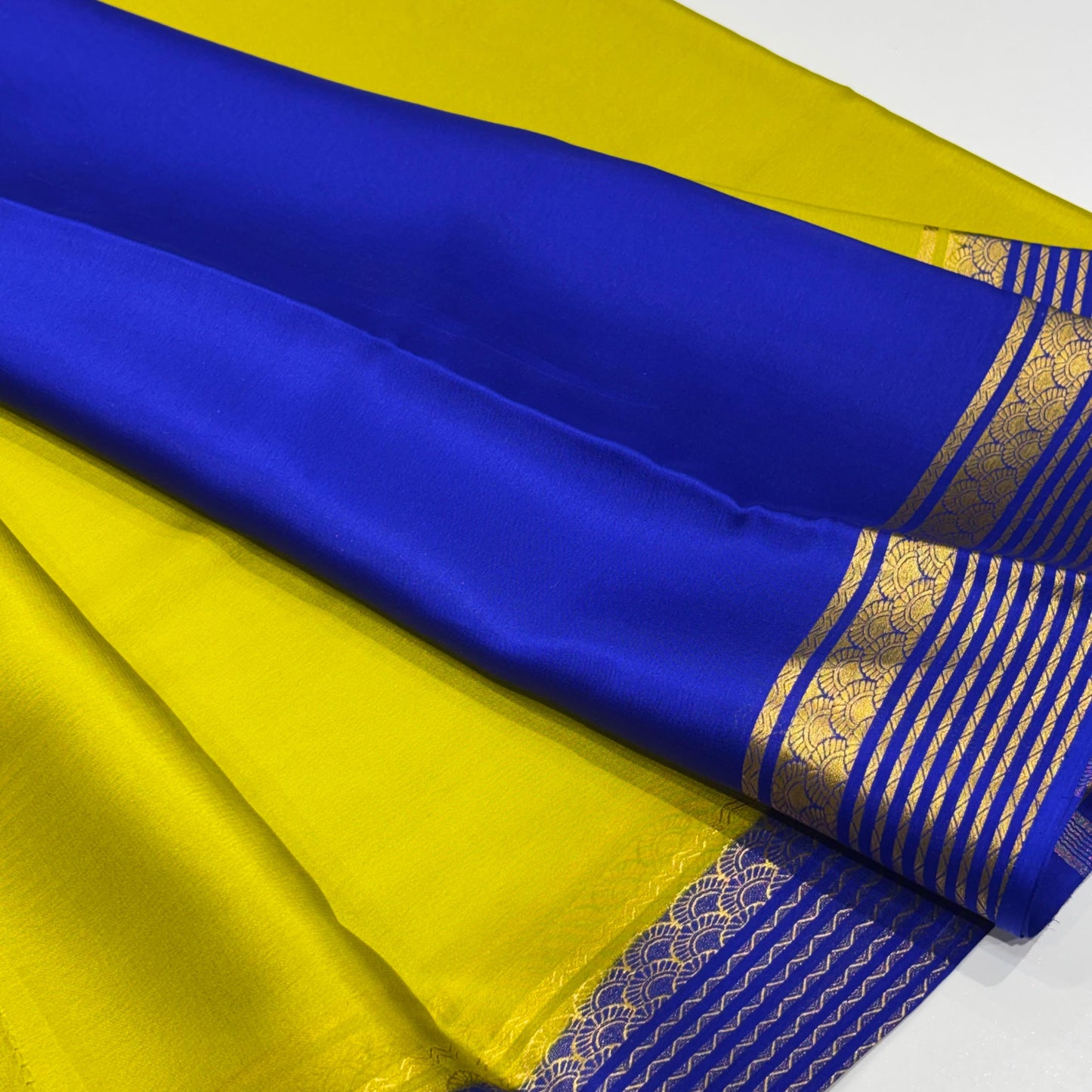 Pure Mysore Crepe Silk Saree