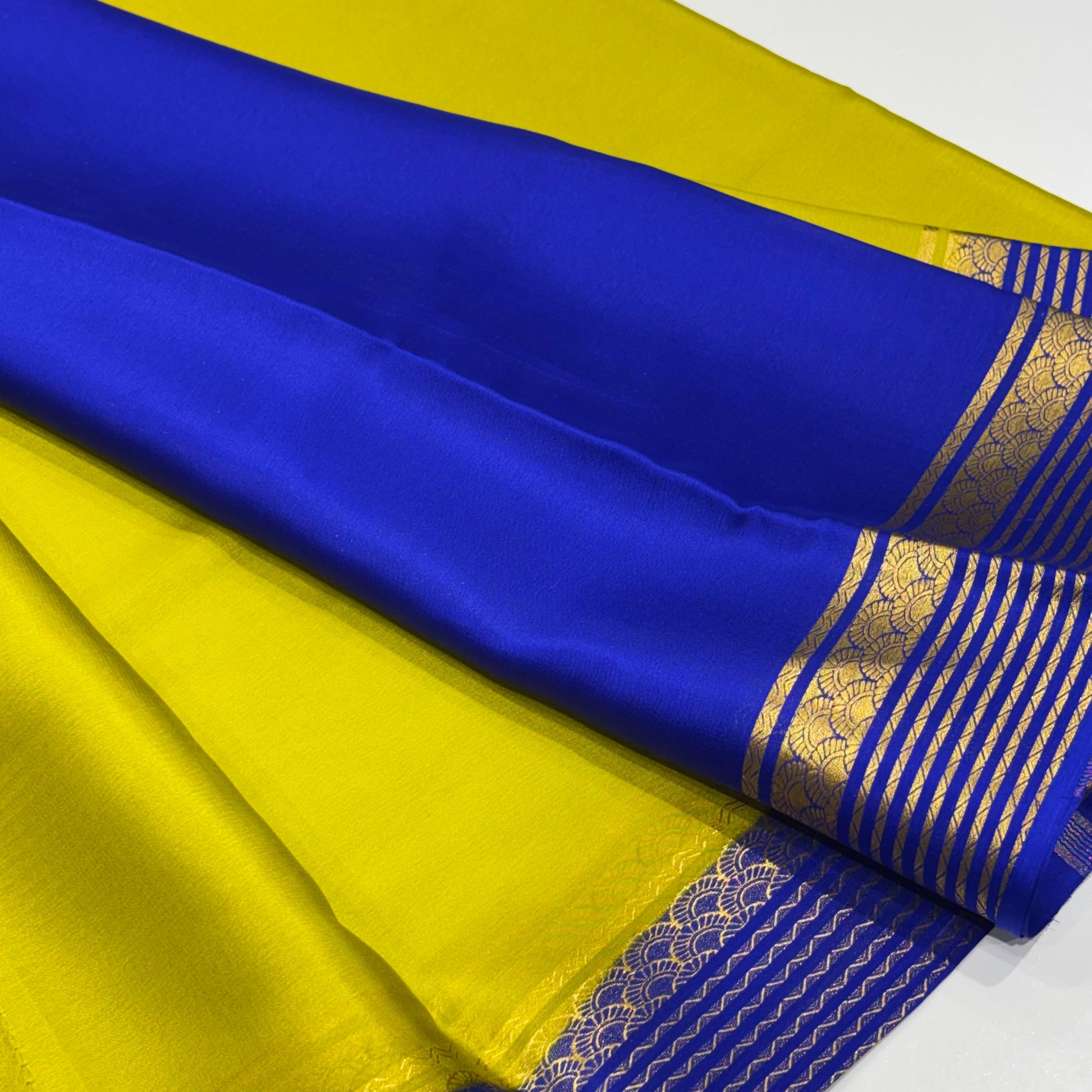 Pure Mysore Crepe Silk Saree