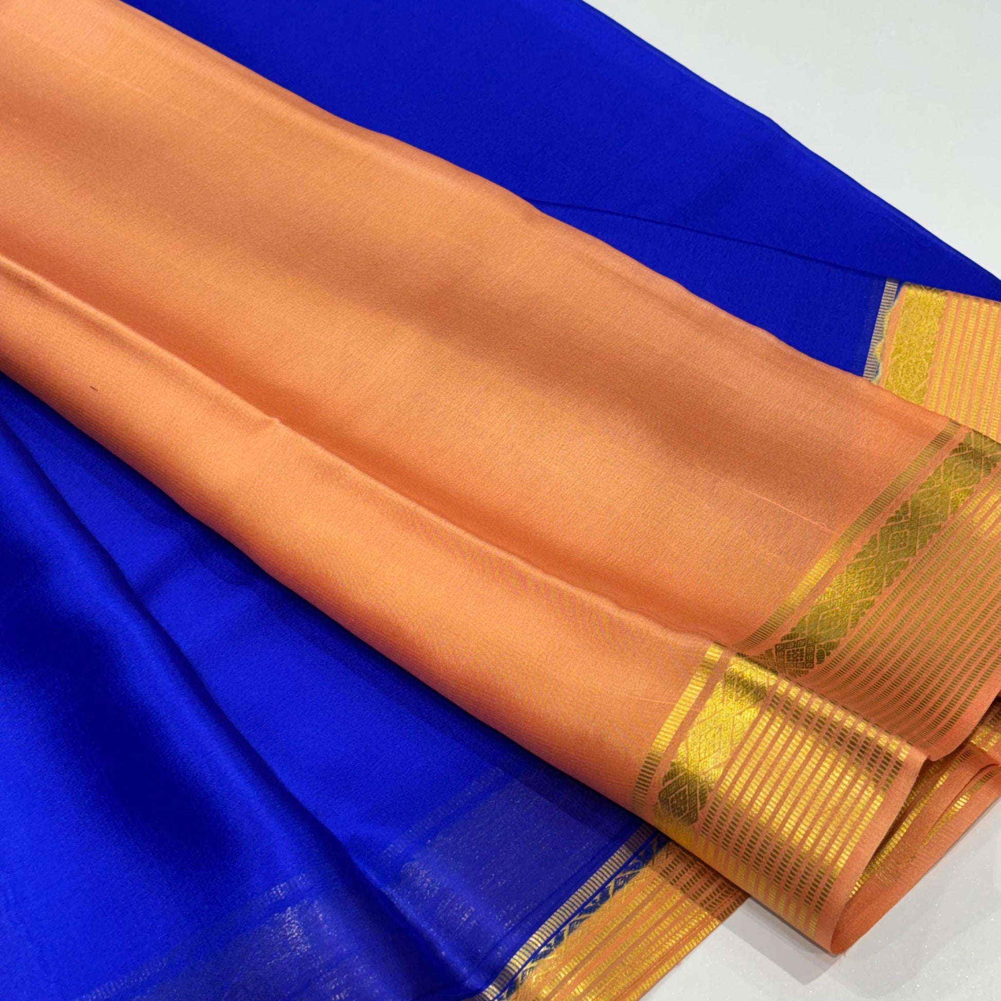 Pure Mysore Crepe Silk Saree