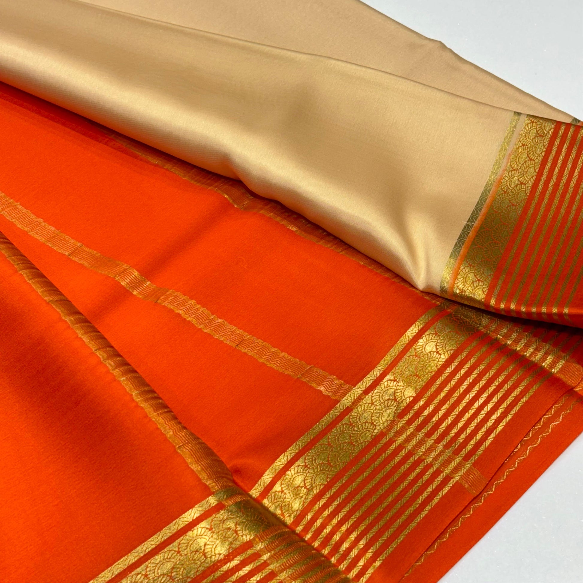Pure Mysore Crepe Silk Saree