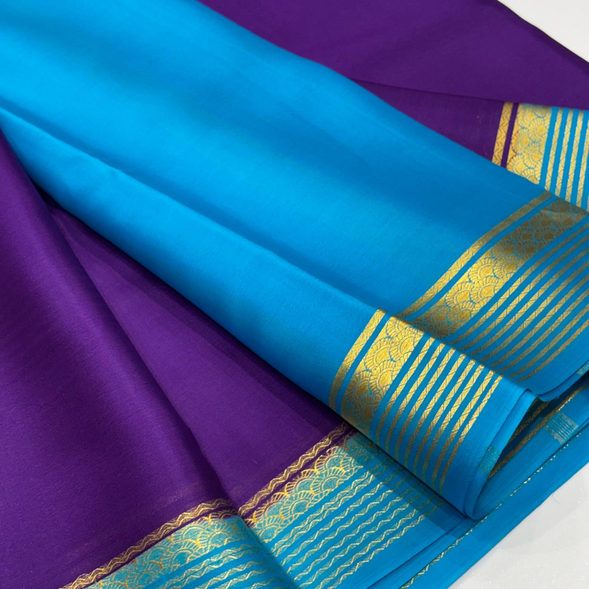 Pure Mysore Crepe Silk Saree