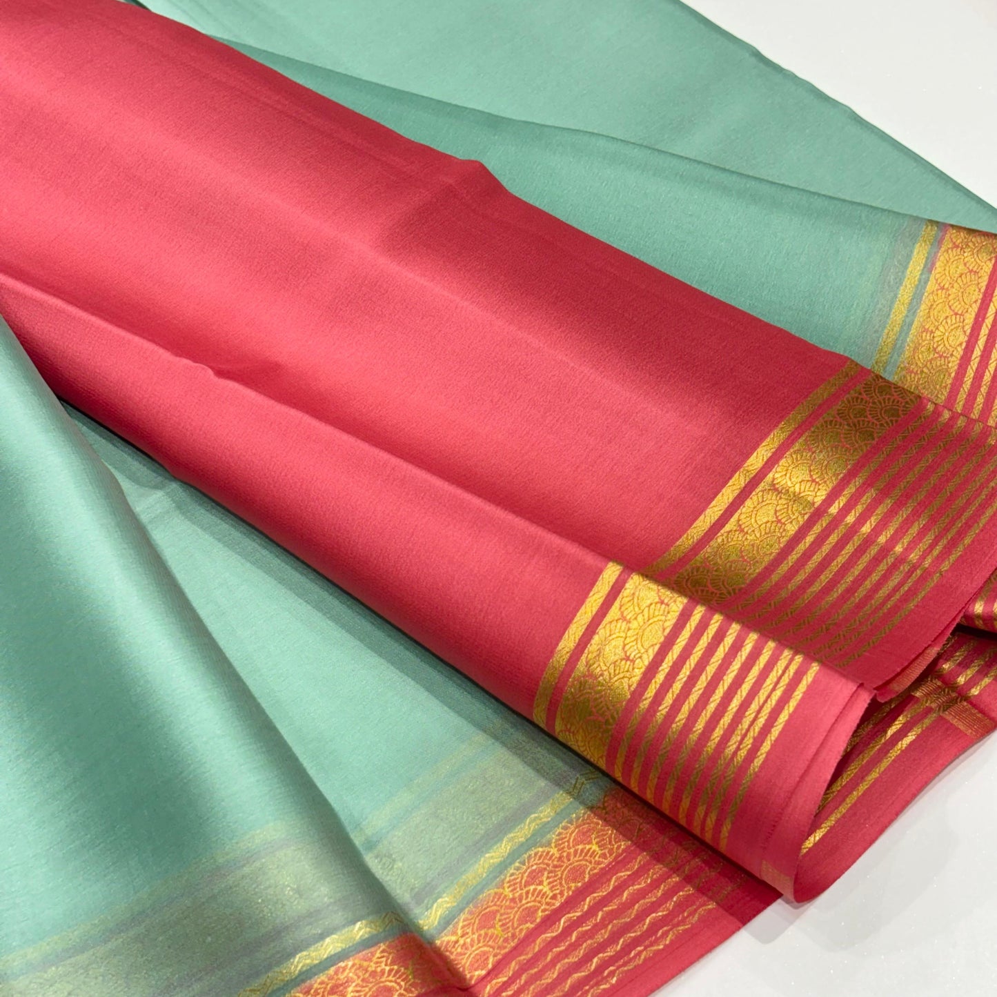 Pure Mysore Crepe Silk Saree