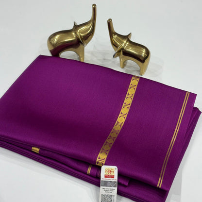 Pure Mysore Crepe Silk Saree