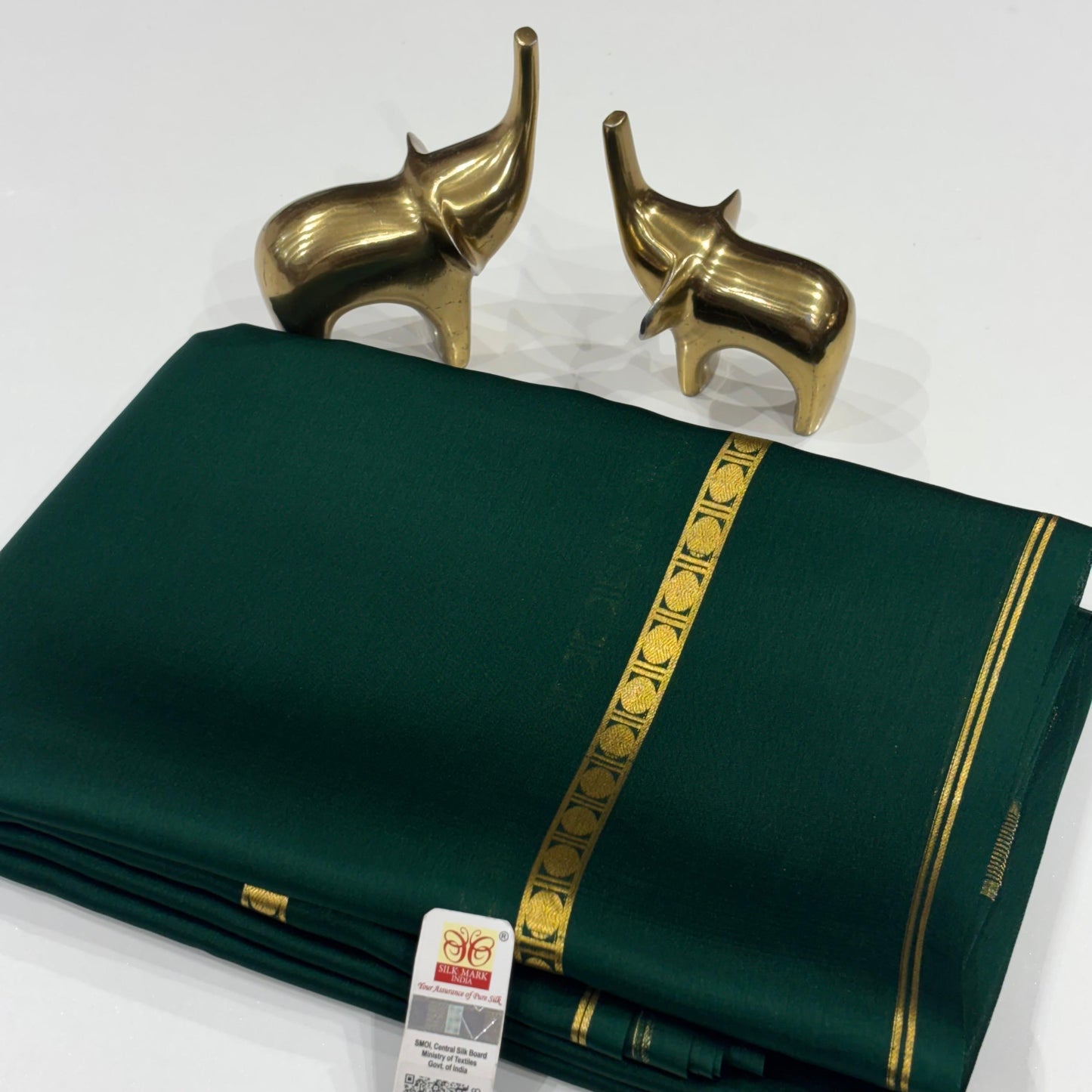 Pure Mysore Crepe Silk Saree