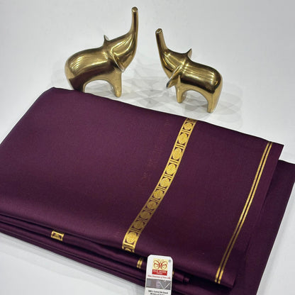 Pure Mysore Crepe Silk Saree