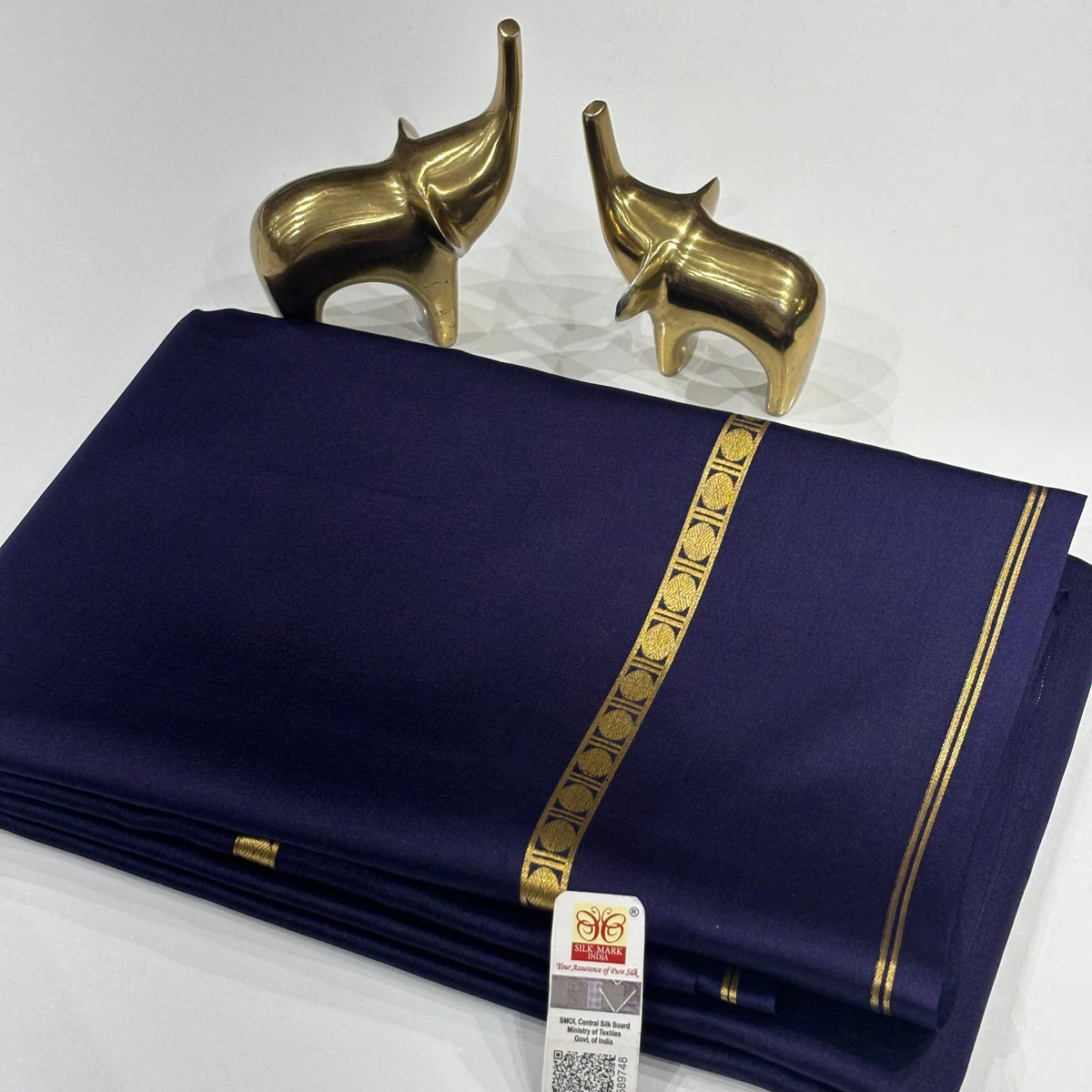 Pure Mysore Crepe Silk Saree