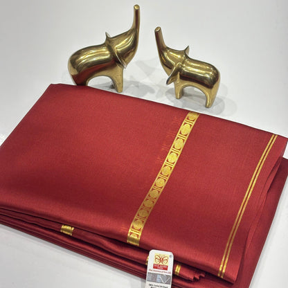 Pure Mysore Crepe Silk Saree