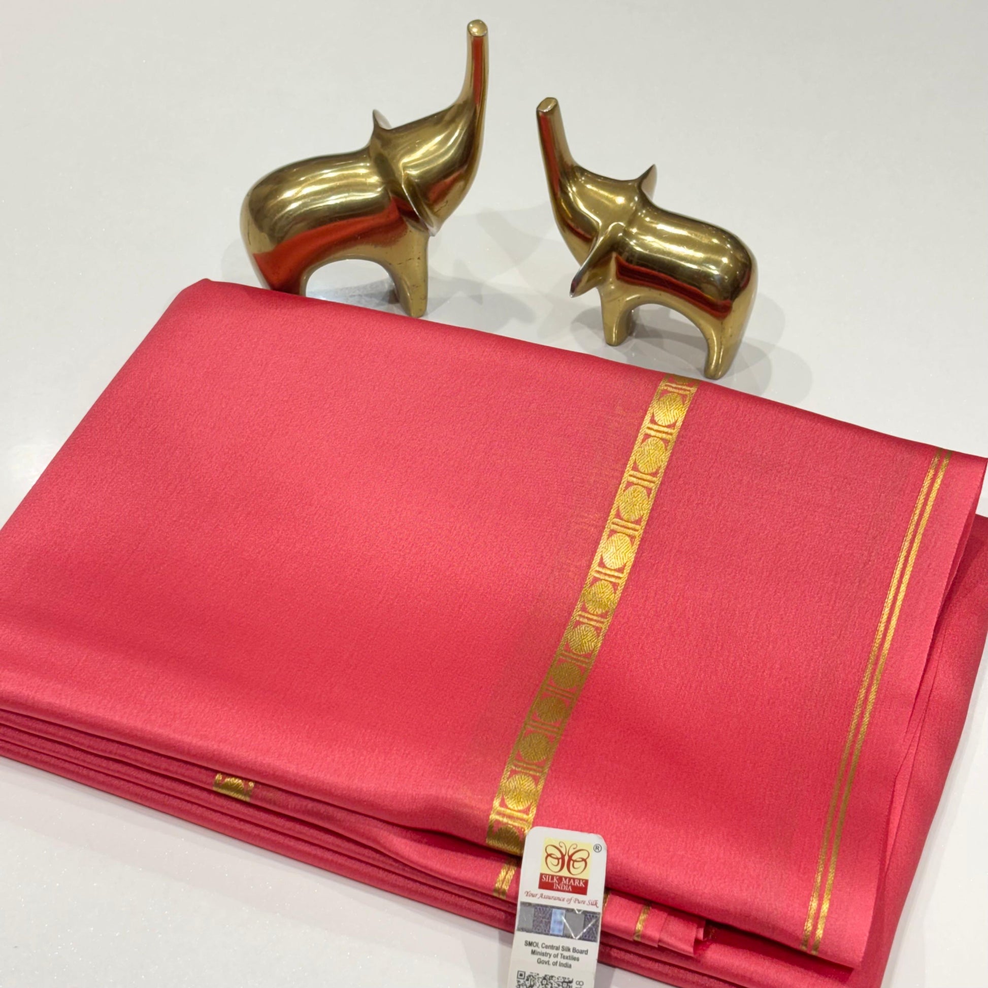 Pure Mysore Crepe Silk Saree