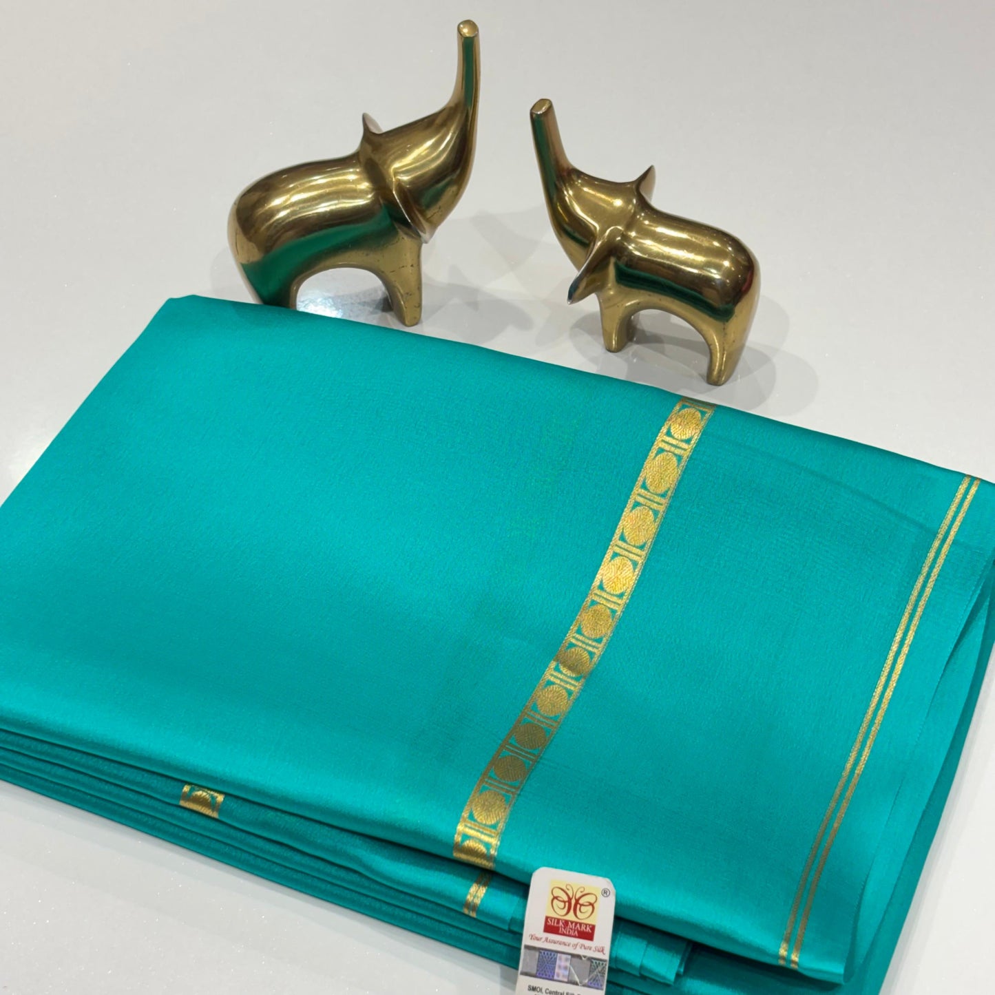 Pure Mysore Crepe Silk Saree