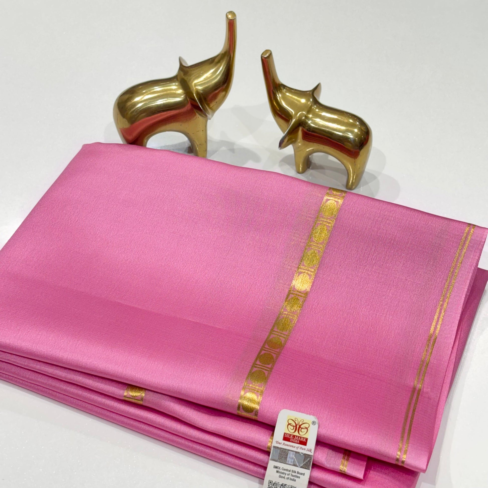 Pure Mysore Crepe Silk Saree