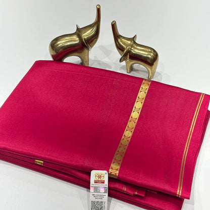 Pure Mysore Crepe Silk Saree