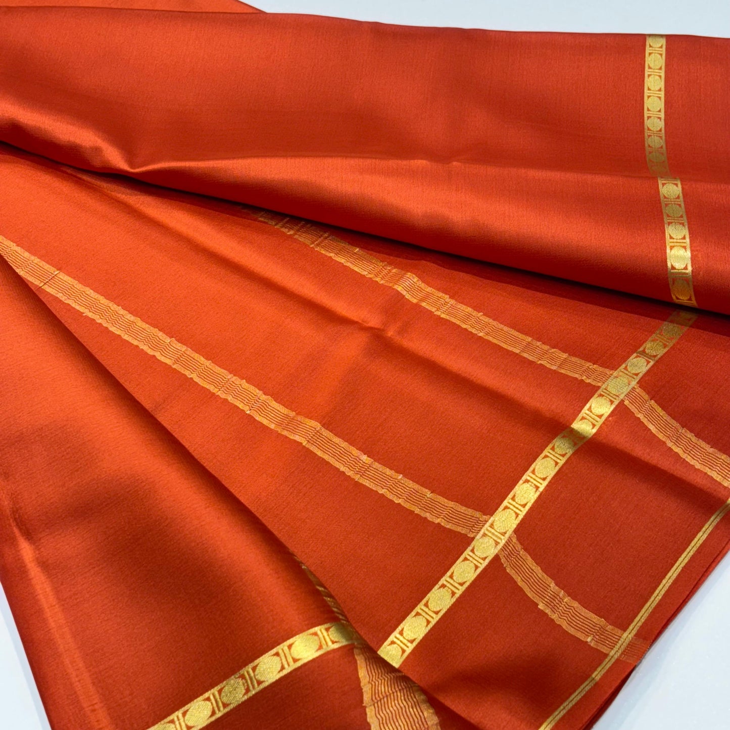Pure Mysore Crepe Silk Saree