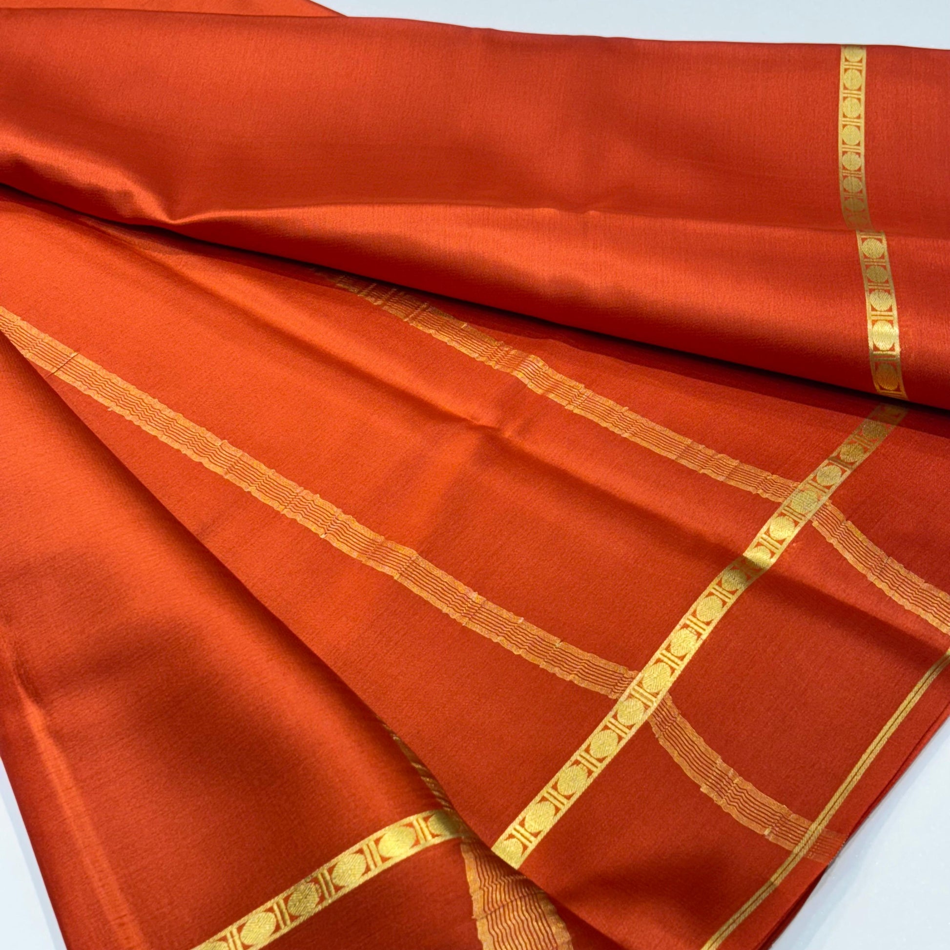 Pure Mysore Crepe Silk Saree