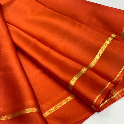 Pure Mysore Crepe Silk Saree