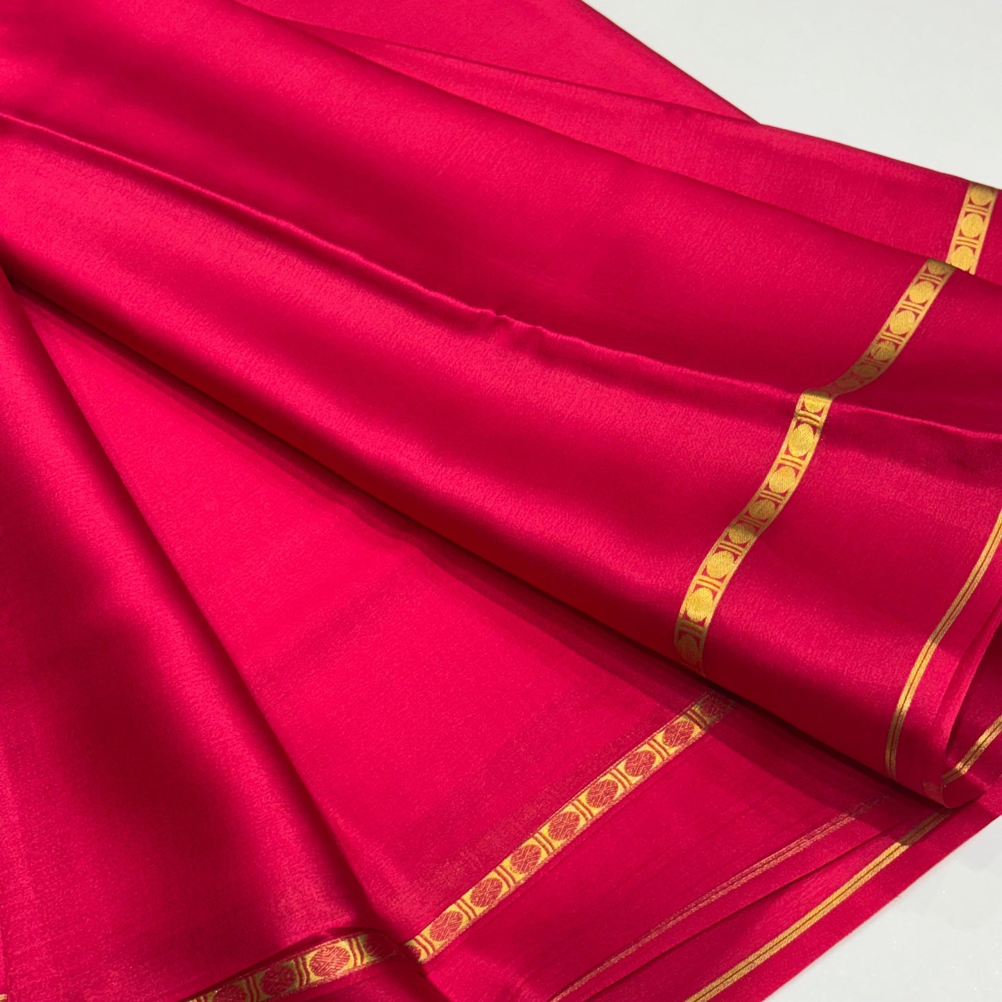 Pure Mysore Crepe Silk Saree