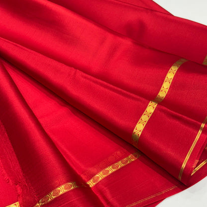 Pure Mysore Crepe Silk Saree