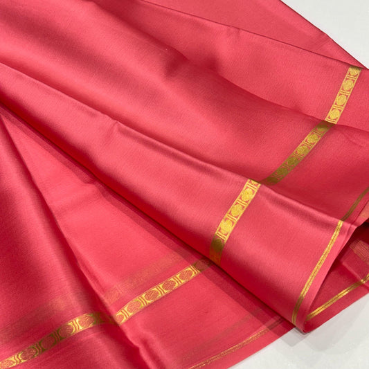Pure Mysore Crepe Silk Saree