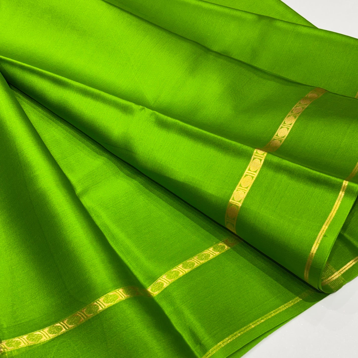 Pure Mysore Crepe Silk Saree