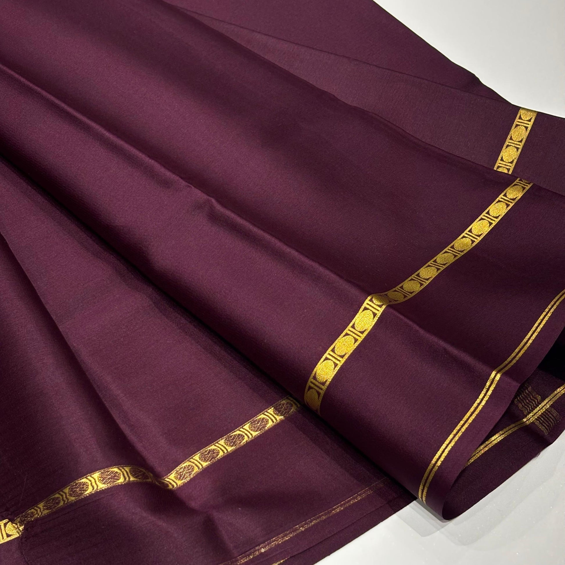 Pure Mysore Crepe Silk Saree
