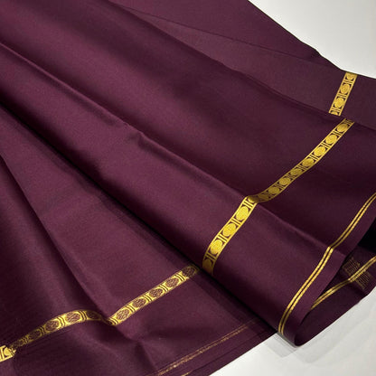 Pure Mysore Crepe Silk Saree