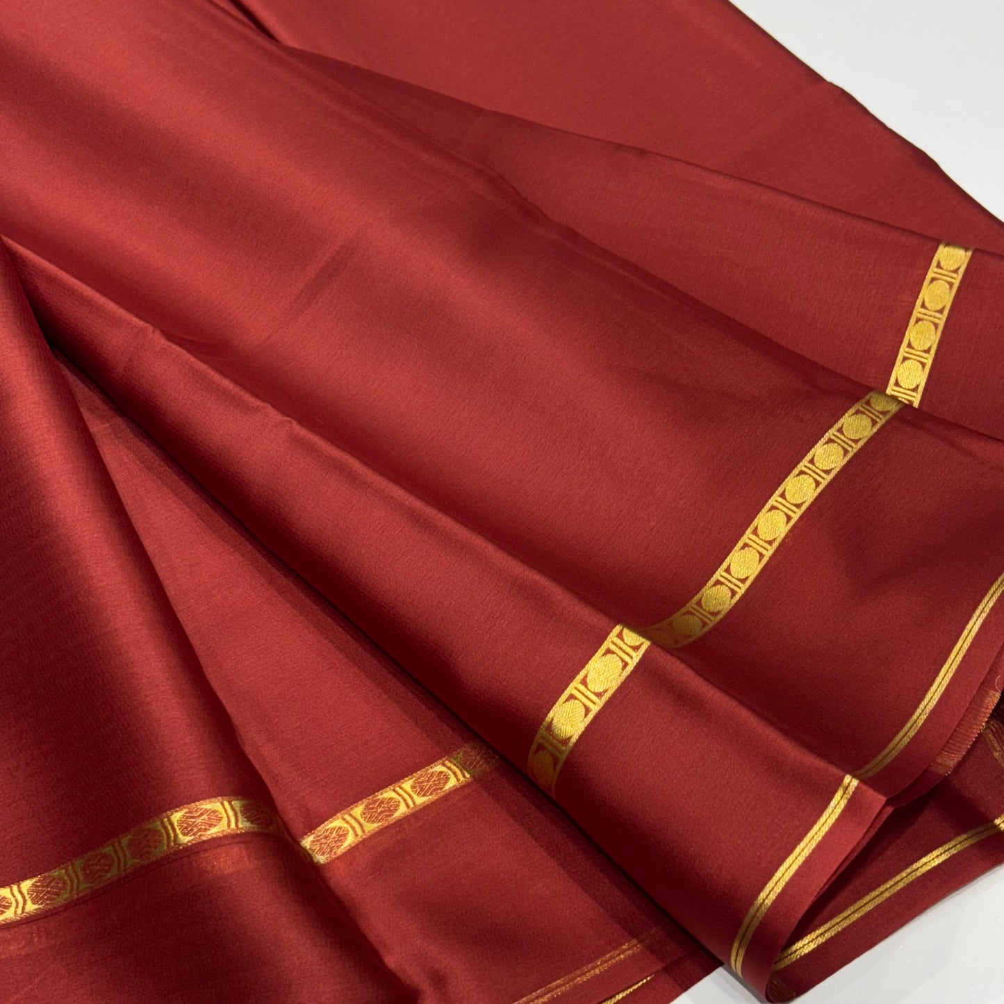 Pure Mysore Crepe Silk Saree
