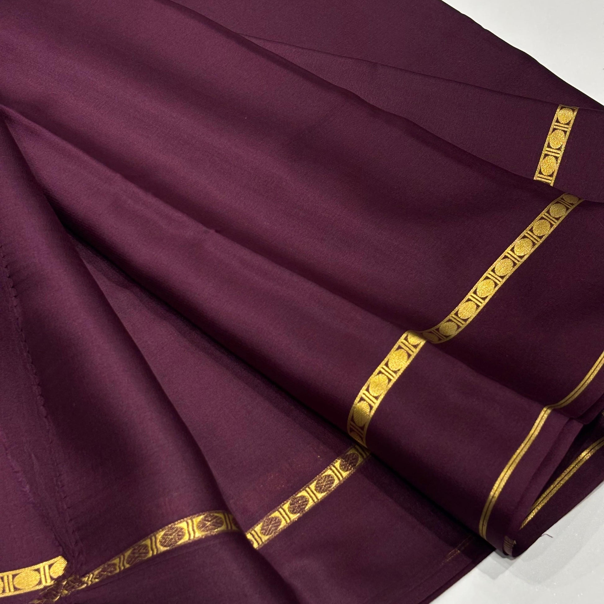 Pure Mysore Crepe Silk Saree