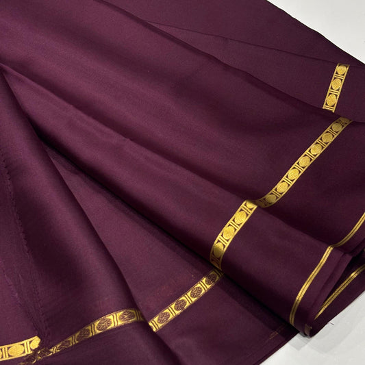 Pure Mysore Crepe Silk Saree
