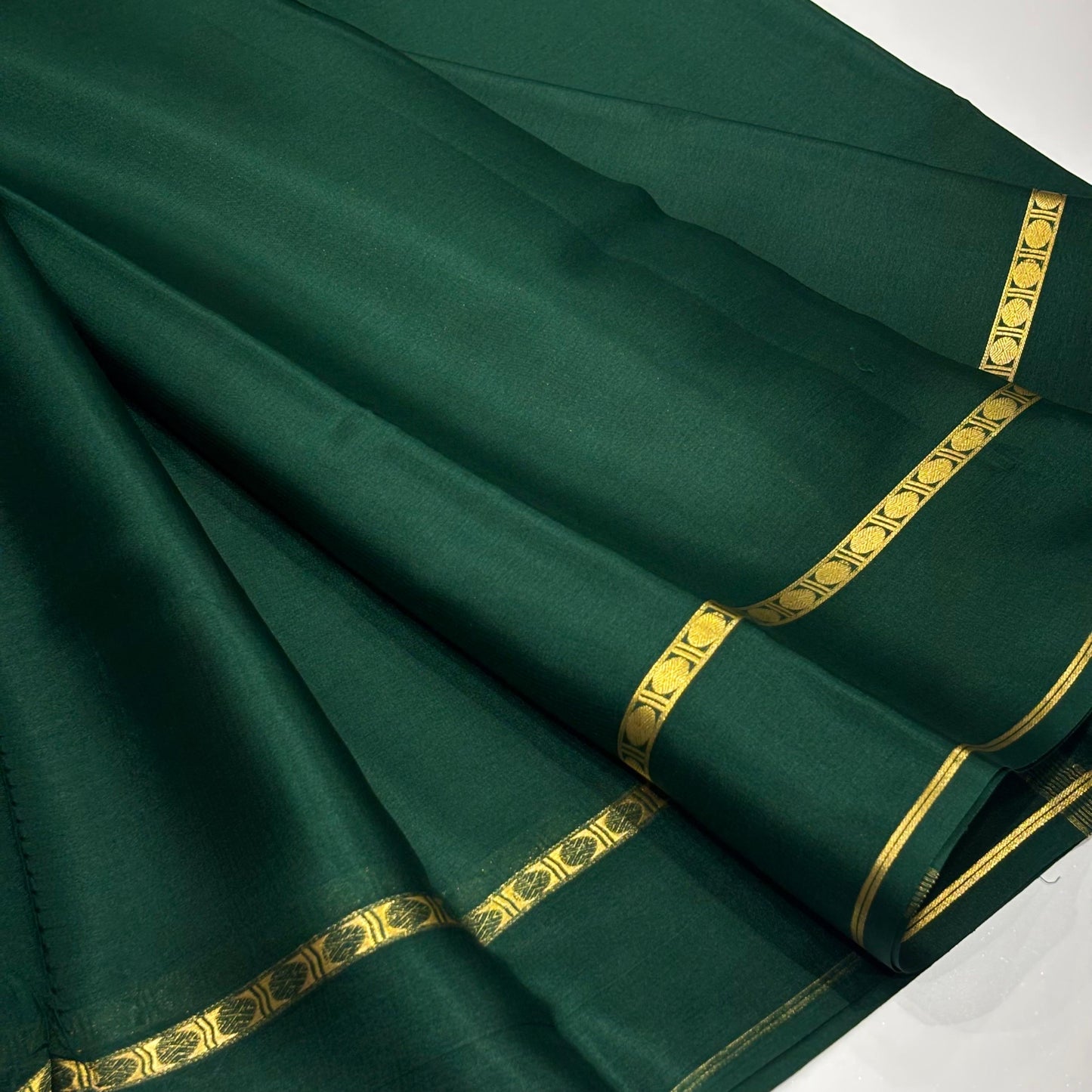 Pure Mysore Crepe Silk Saree
