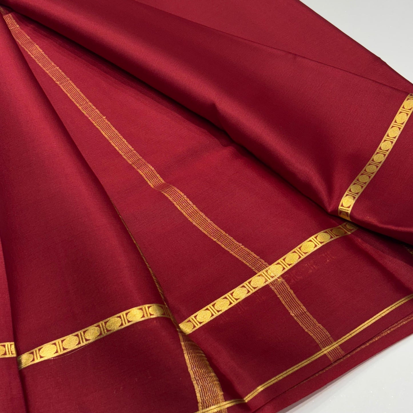 Pure Mysore Crepe Silk Saree