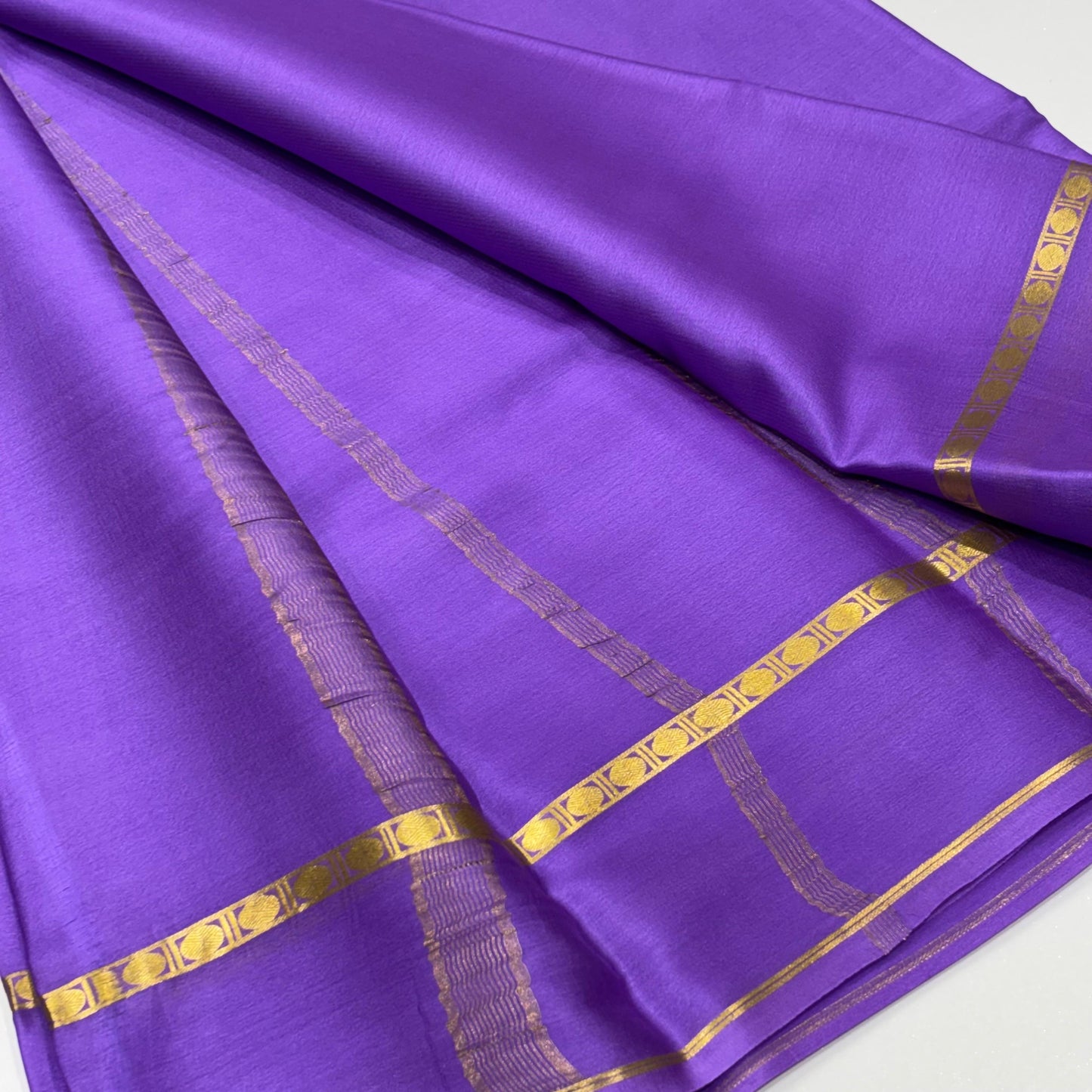 Pure Mysore Crepe Silk Saree