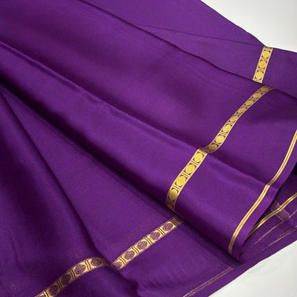 Pure Mysore Crepe Silk Saree
