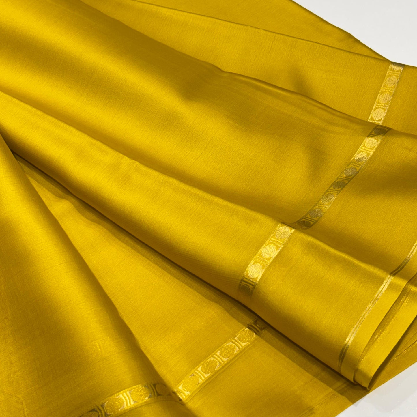 Pure Mysore Crepe Silk Saree