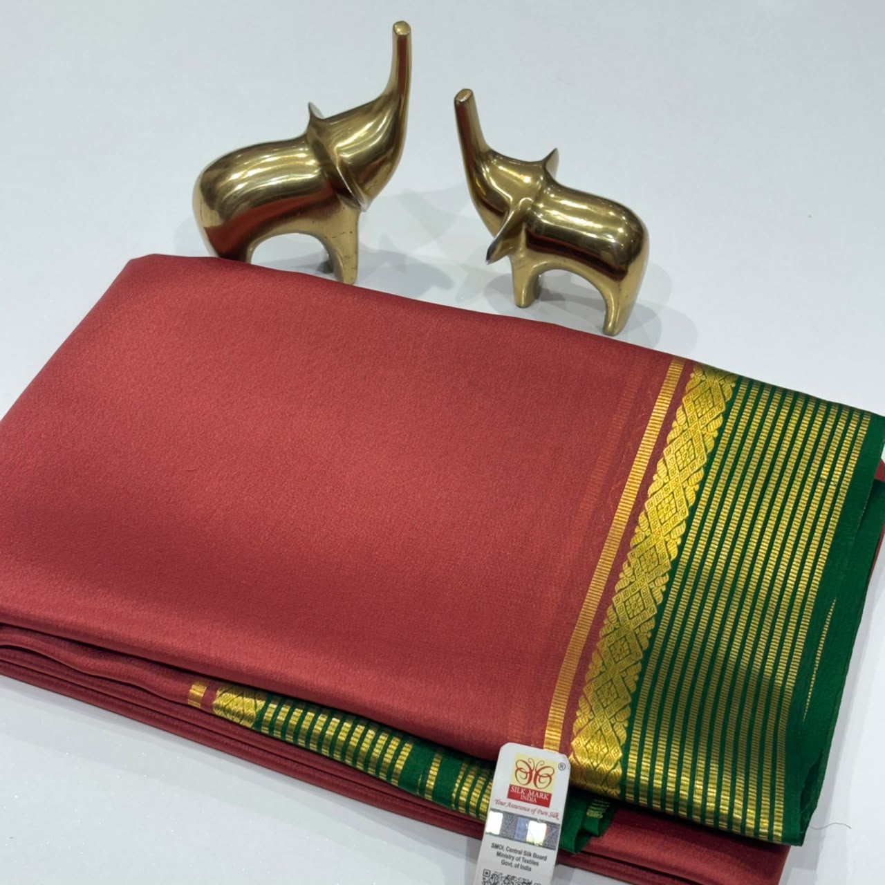 Pure Mysore Crepe Silk Saree
