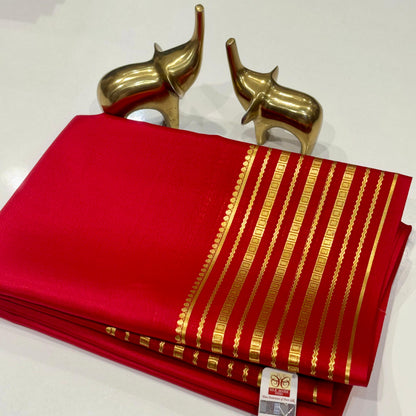 Pure Mysore Crepe Silk Saree