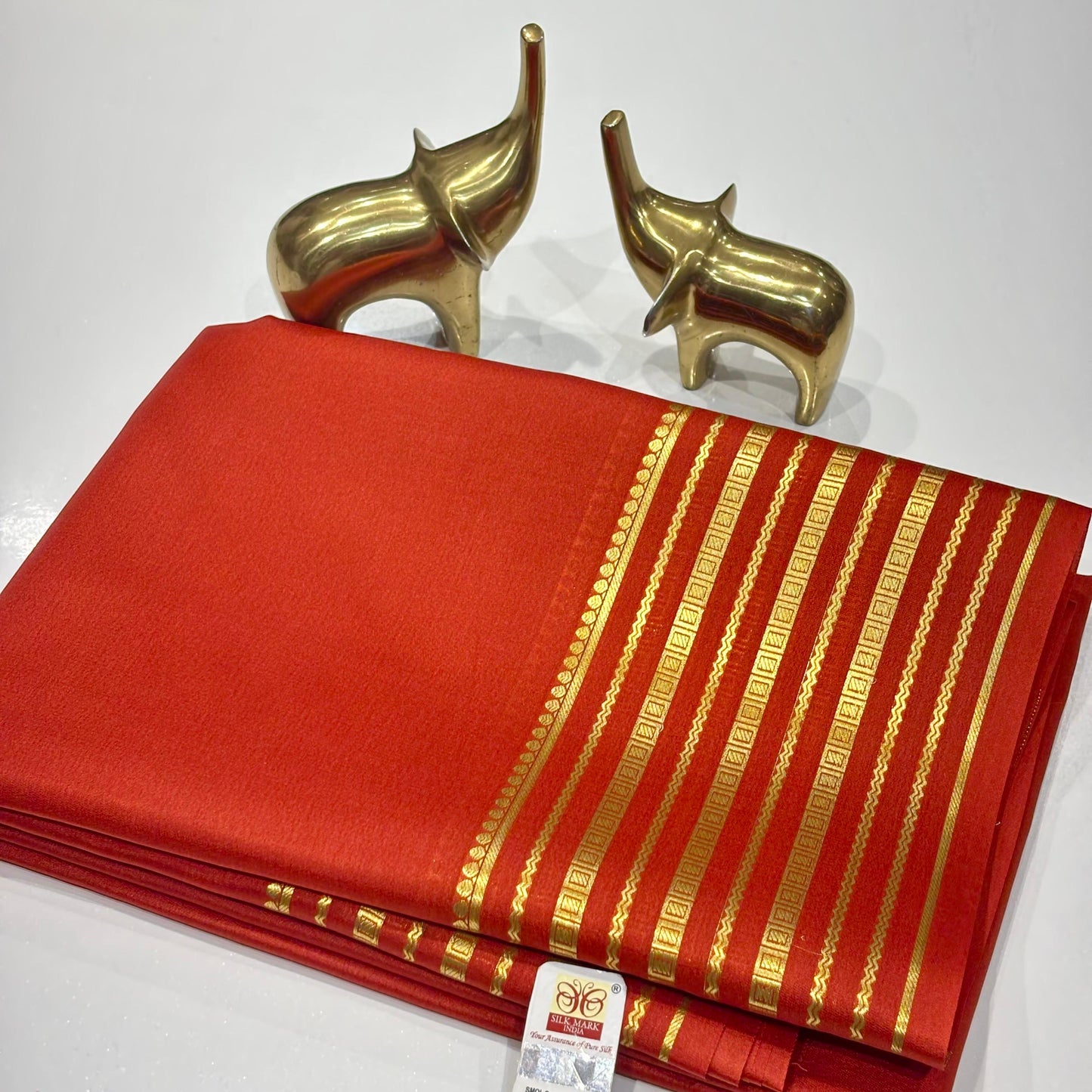 Pure Mysore Crepe Silk Saree