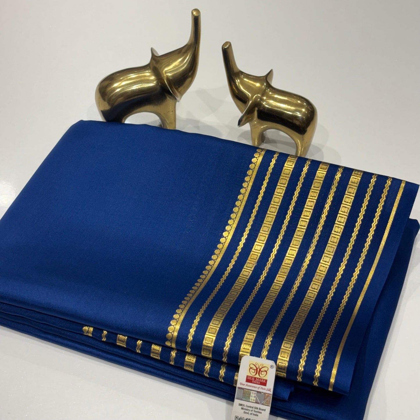 Pure Mysore Crepe Silk Saree