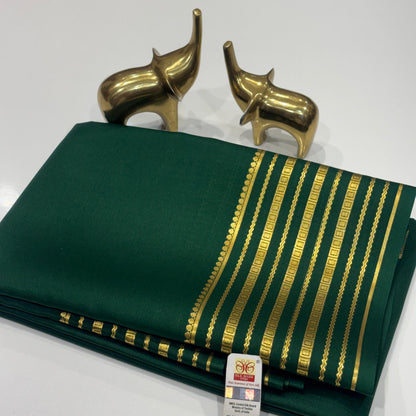 Pure Mysore Crepe Silk Saree