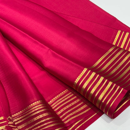 Pure Mysore Crepe Silk Saree