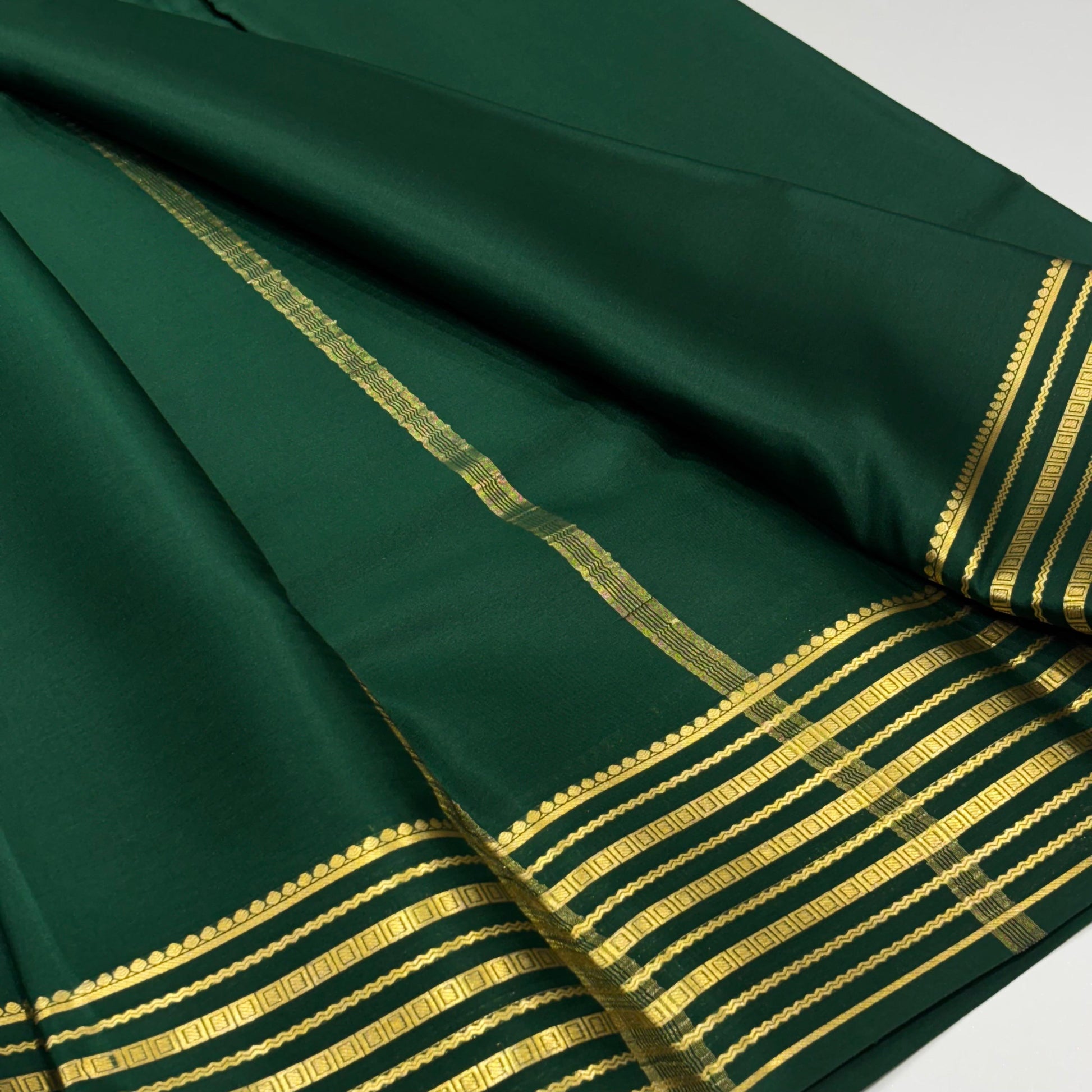 Pure Mysore Crepe Silk Saree