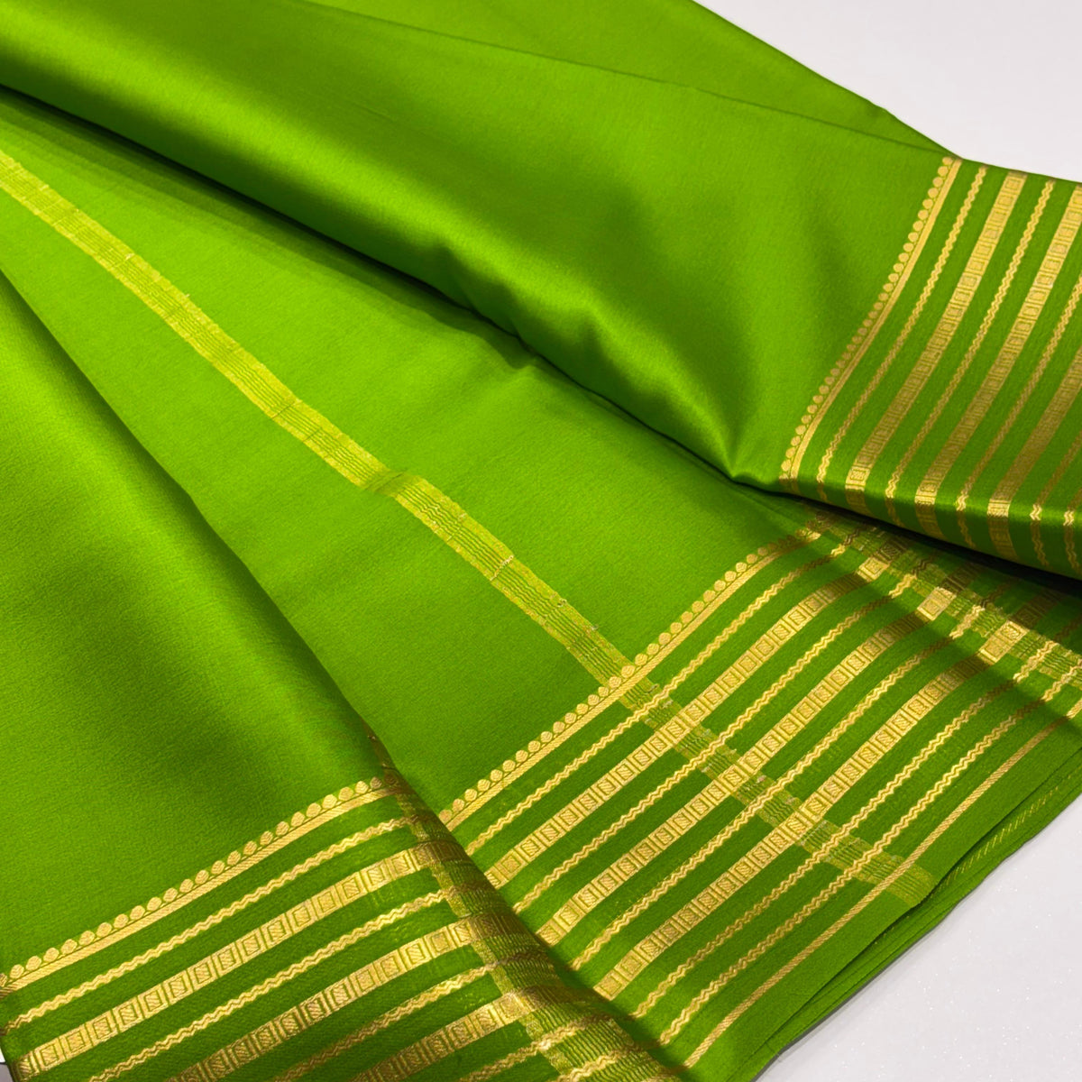 Pure Mysore Crepe Silk Saree