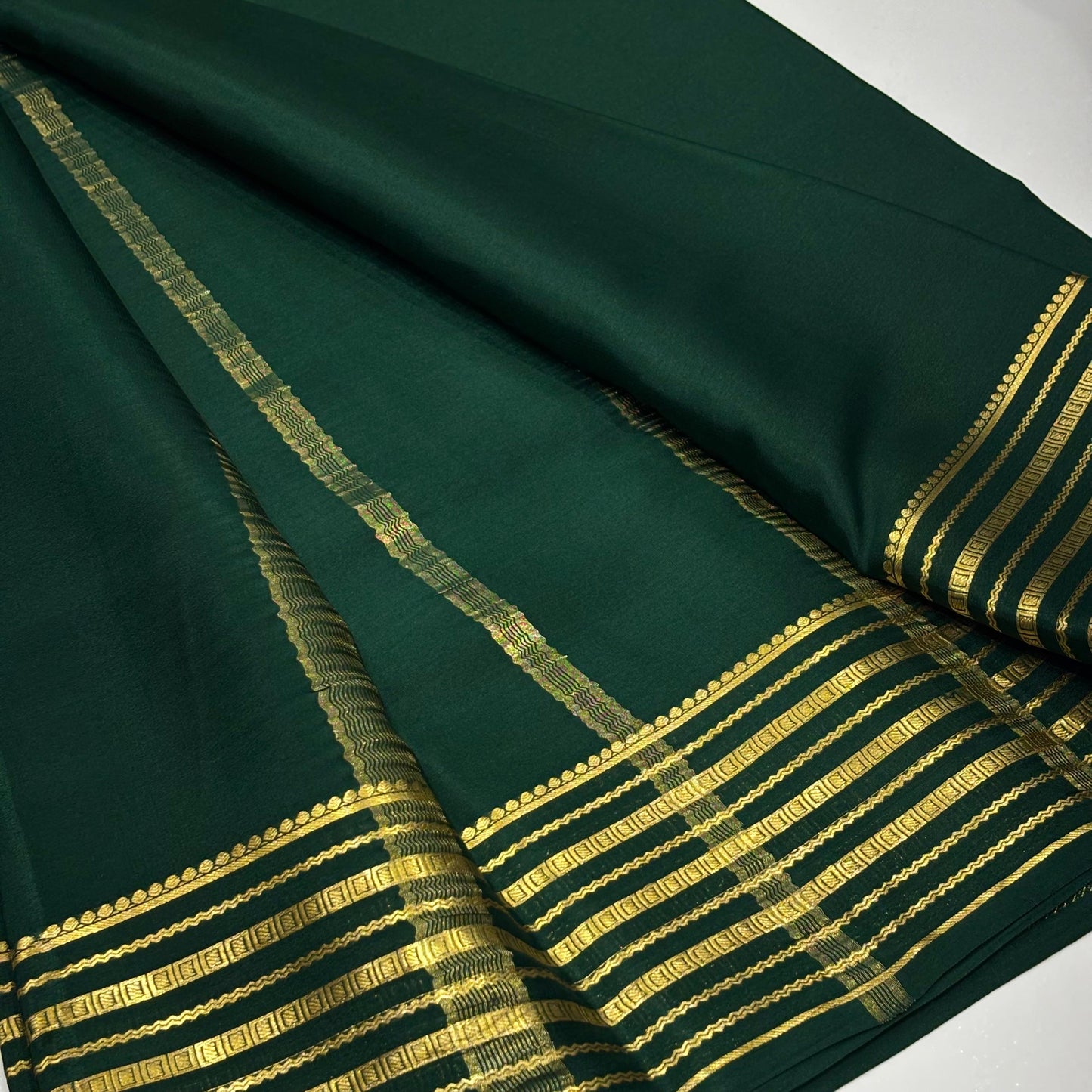 Pure Mysore Crepe Silk Saree